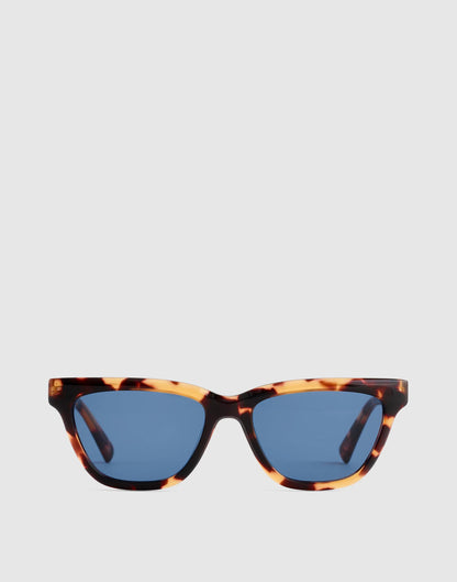 Madewell The Delia Angular Sunglasses Whisky Tort