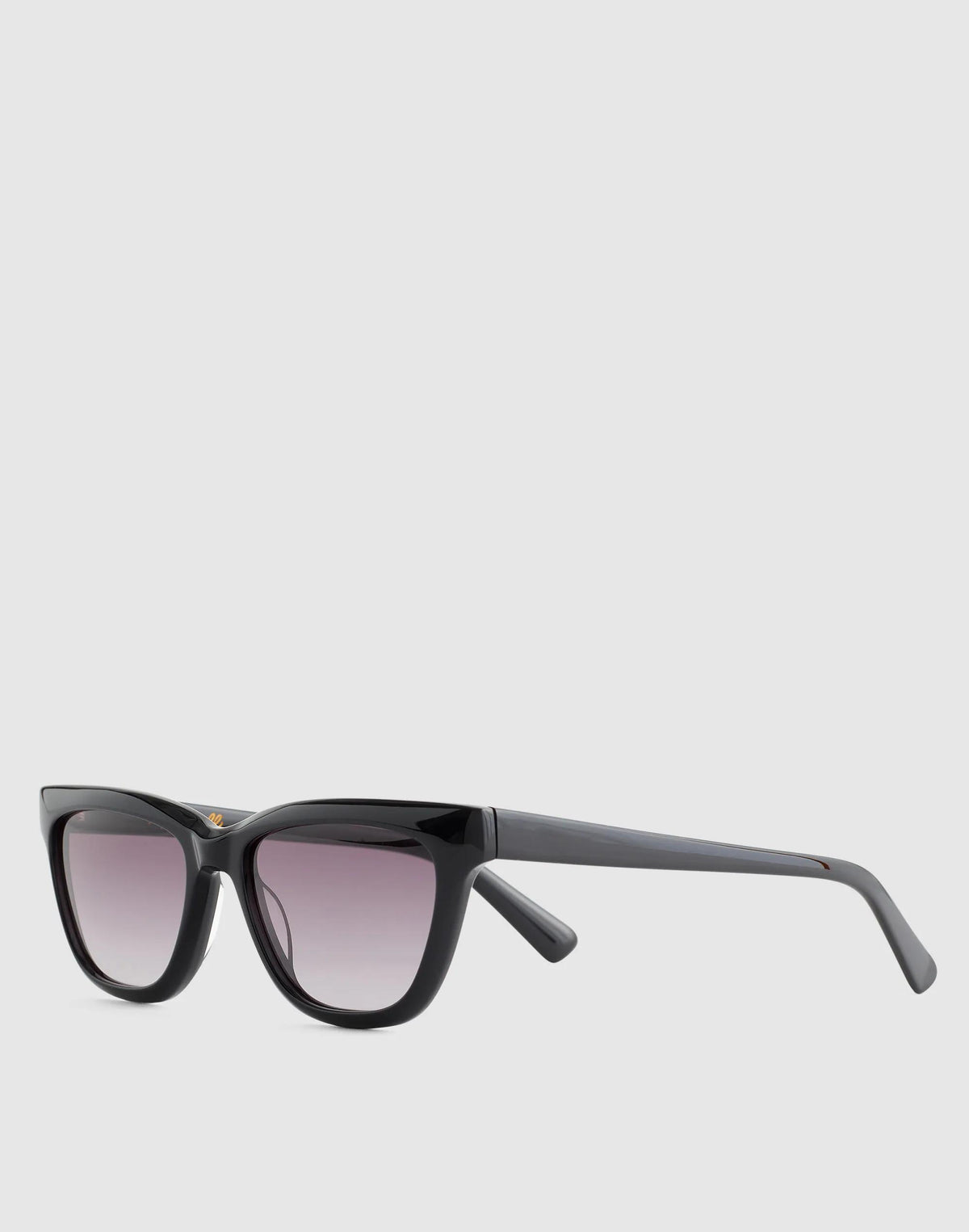 Madewell The Delia Angular Sunglasses True Black