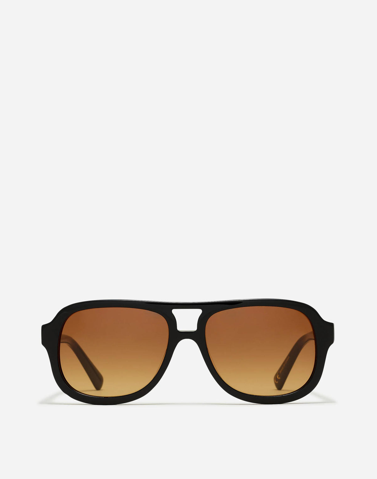 Madewell Logaan Aviator Sunglasses True Black
