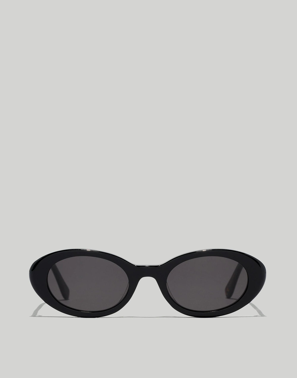 Madewell Russell Oval Sunglasses True Black