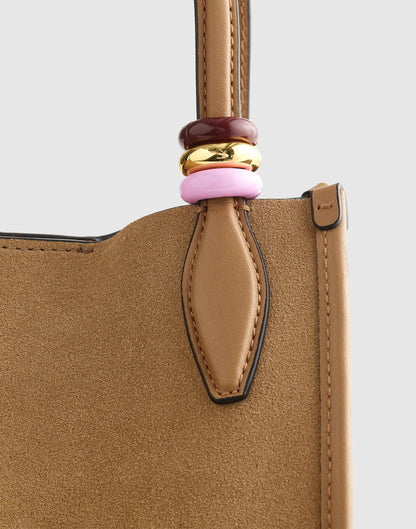 Madewell Donut Bead Clip Set Lavender Mist