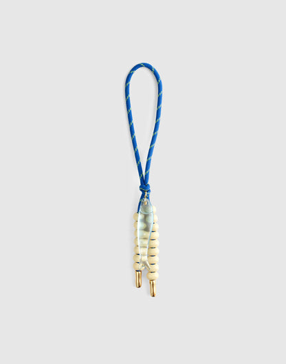 Madewell Paracord Fish Bag Charm Frosted Sky