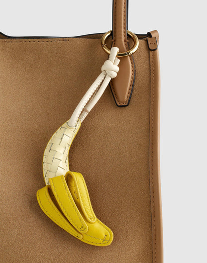 Madewell Woven Banana Bag Charm Banana