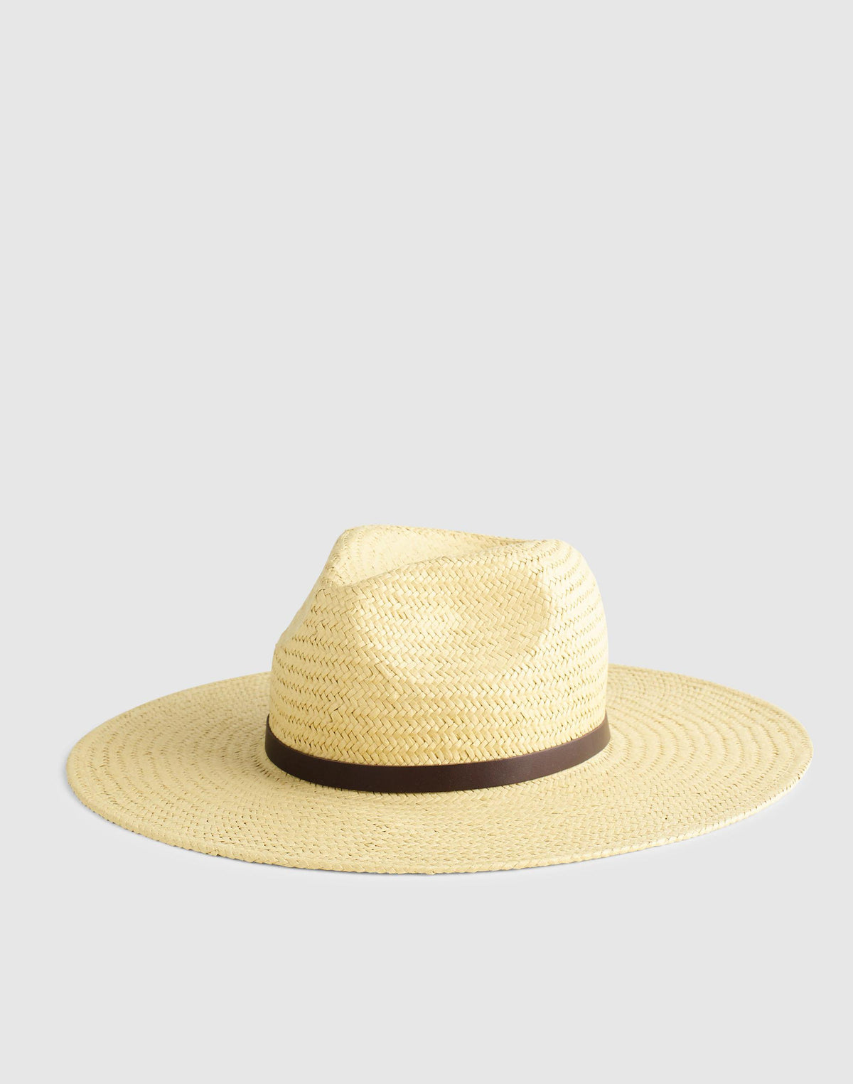 Madewell Handwoven Straw Hat Golden Khaki