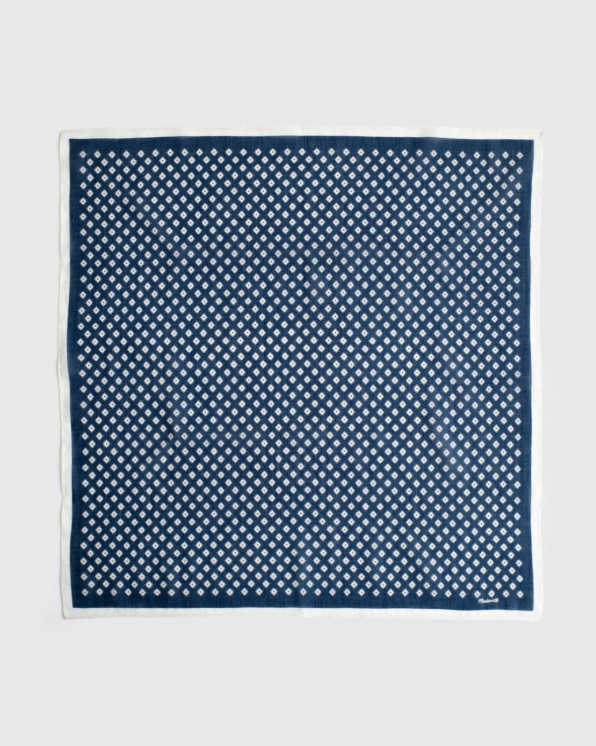 Madewell Organic Cotton Bandana Diamond Star Twilight
