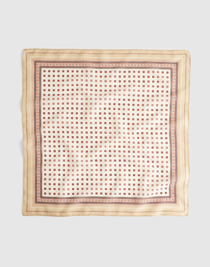 Madewell Organic Cotton Bandana Squarefoulard Vintageivory