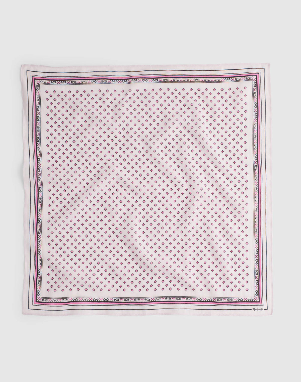 Madewell Organic Cotton Bandana Marrakech Foulard Marble