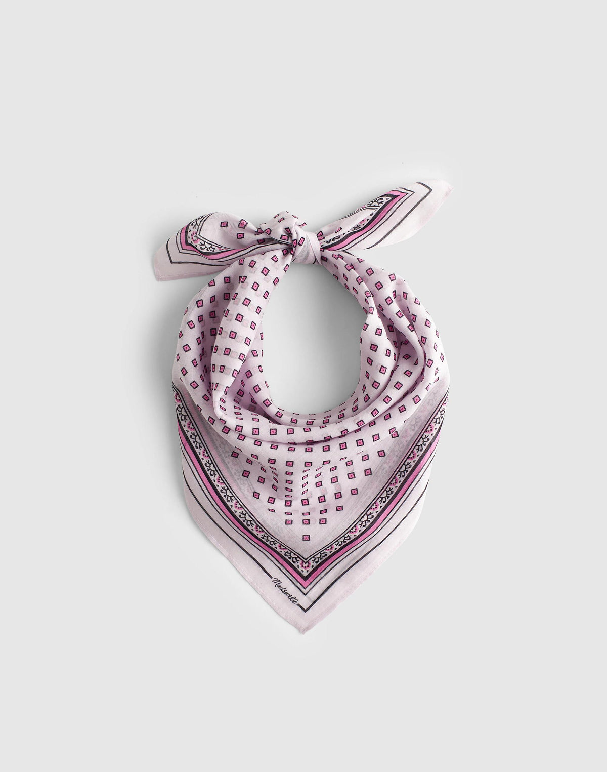 Madewell Organic Cotton Bandana Marrakech Foulard Marble