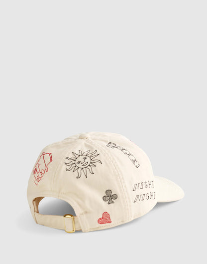 Madewell Embroidered Baseball Hat Canvas
