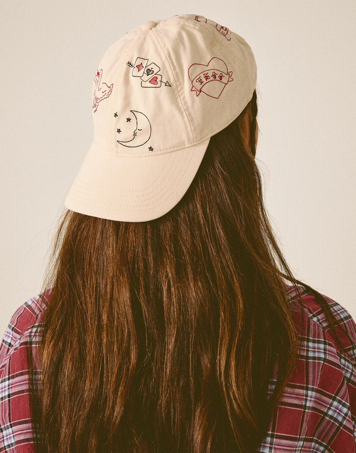 Madewell Embroidered Baseball Hat Canvas