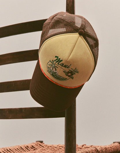 Madewell Graphic Trucker Hat Frosted Lemon