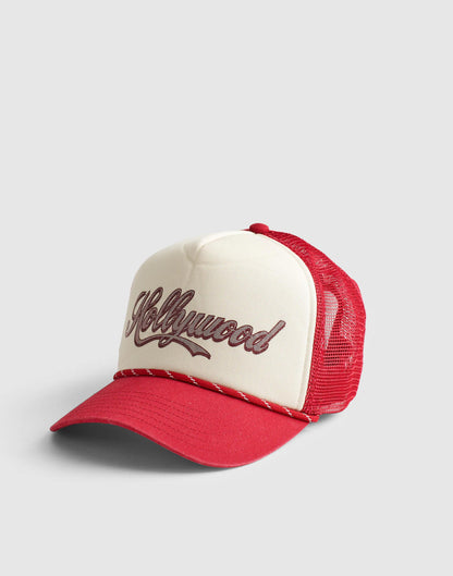 Madewell Graphic Trucker Hat Varsity Red