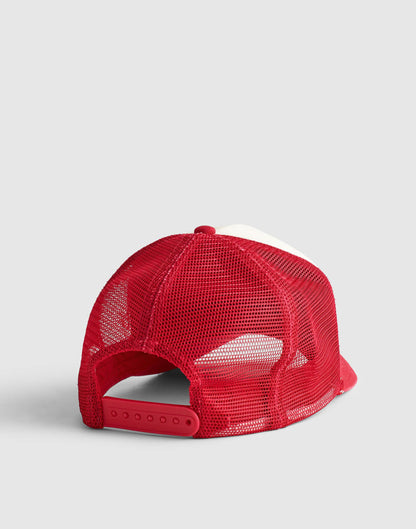 Madewell Graphic Trucker Hat Varsity Red