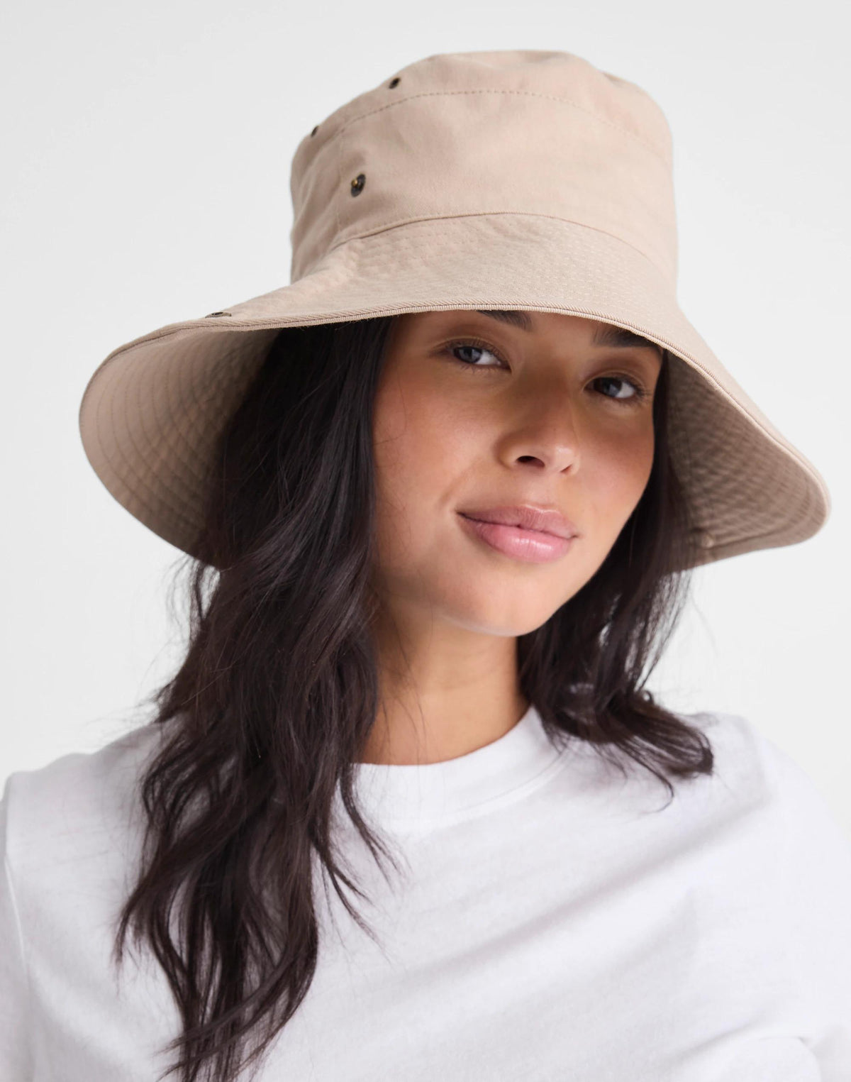 Madewell Snap Bucket Hat Studio Beige