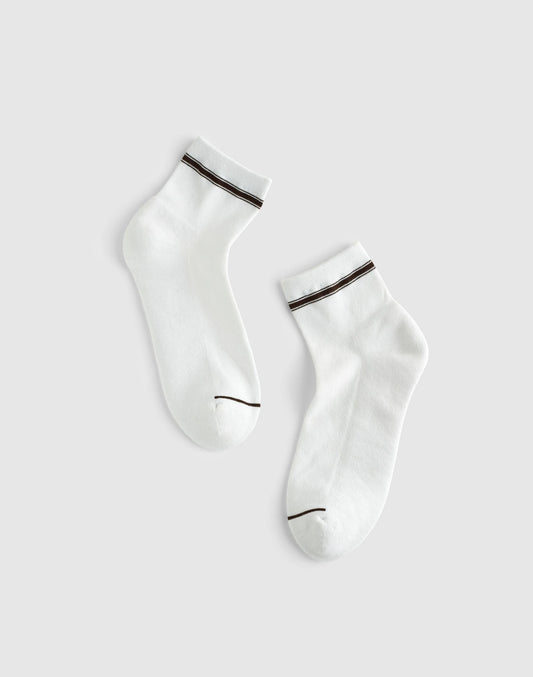 Madewell MWL Cloudlift Ankle Socks Dark Brown