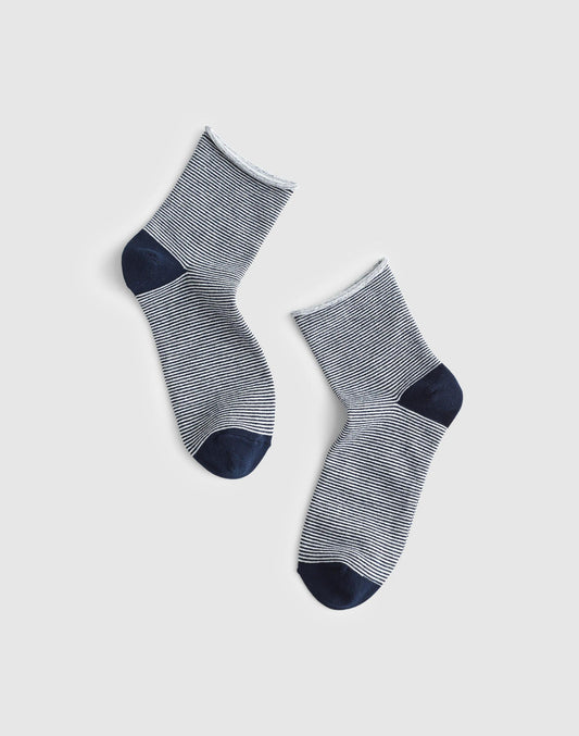 Madewell Roll-Top Ankle Socks White