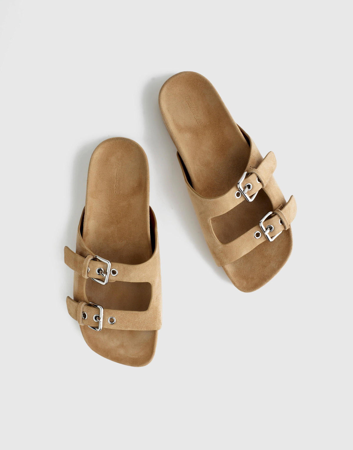 Madewell The Cambrea Double-Strap Sandal Field Khaki