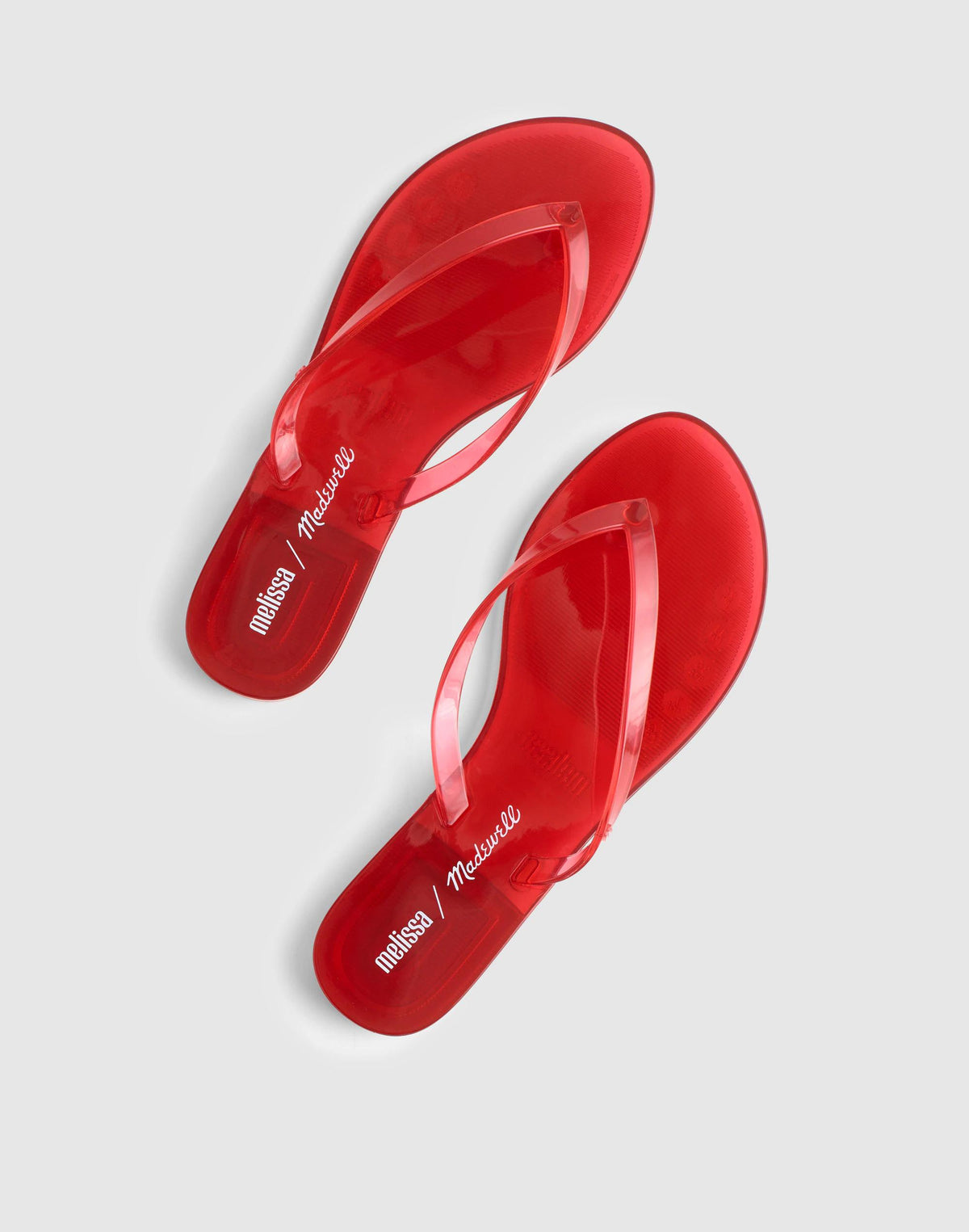 Madewell Madewell x Melissa Jelly Thong Sandal Cherry