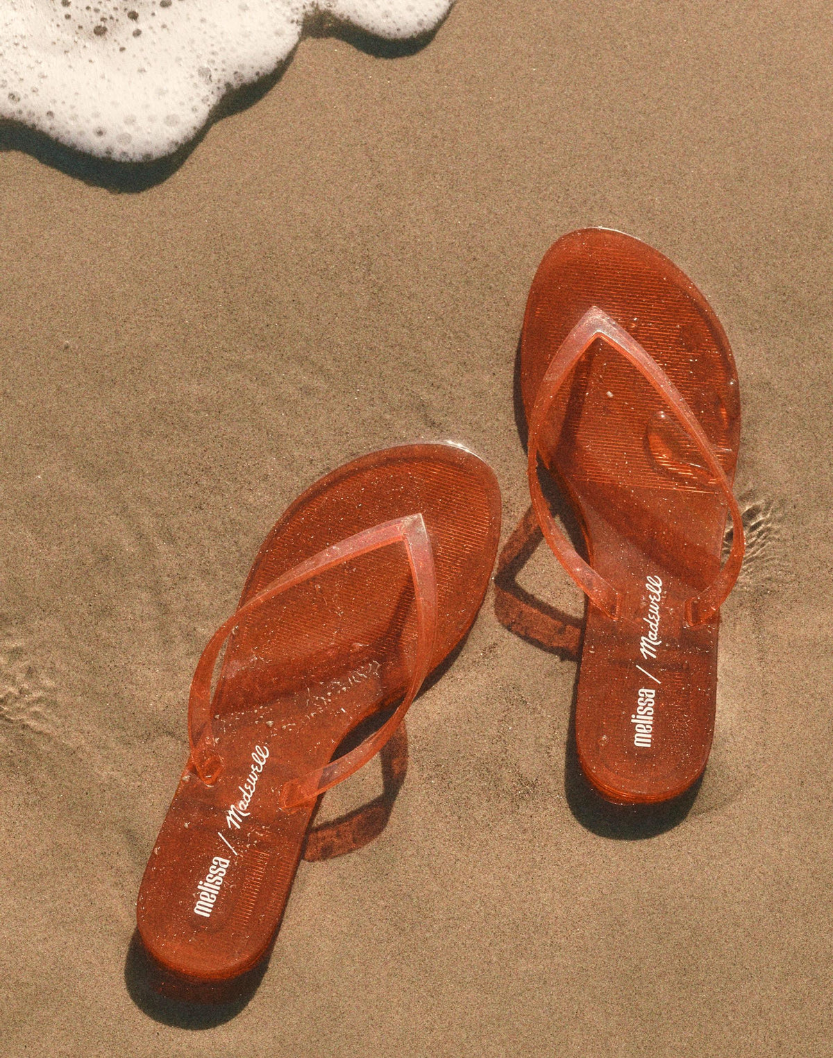 Madewell Madewell x Melissa Jelly Thong Sandal Cherry