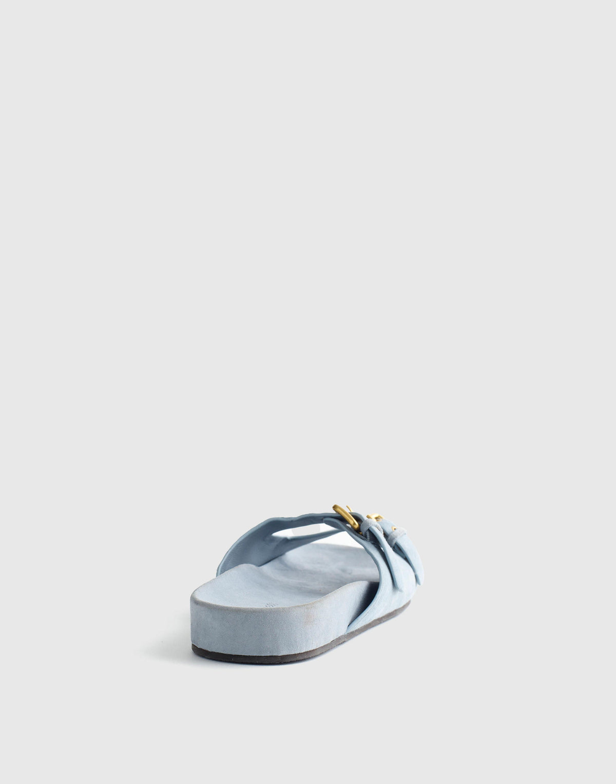 Madewell The Cambrea Double-Strap Sandal Serene Blue