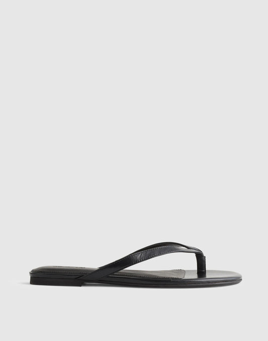 Madewell The Iggy Thong Sandal True Black