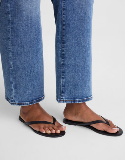 Madewell The Iggy Thong Sandal True Black