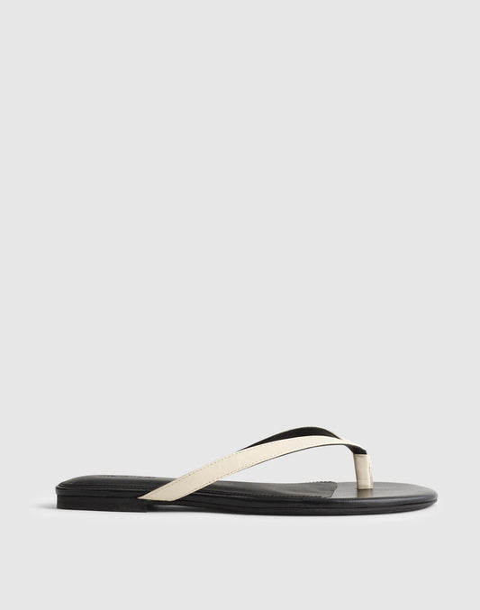 Madewell The Iggy Thong Sandal Vintage Muslin Multi