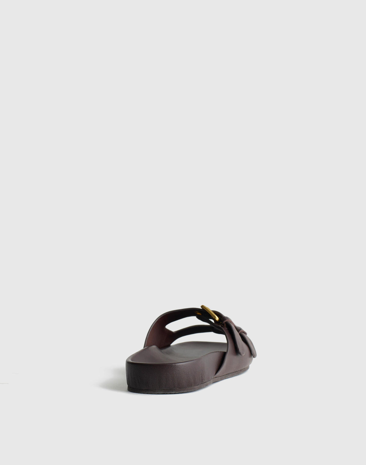 Madewell The Cambrea Double-Strap Sandal Coffee Bean