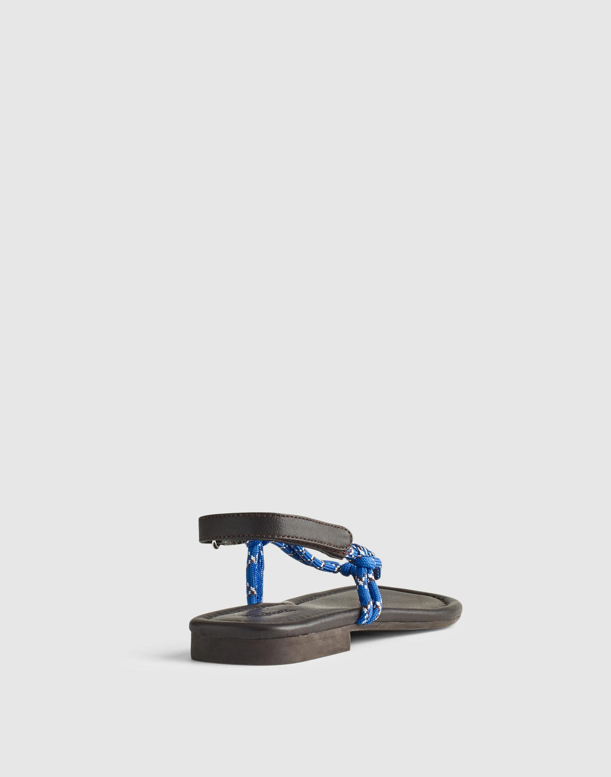 Madewell The Aliyah Thong Sandal in Paracord Retro Blue
