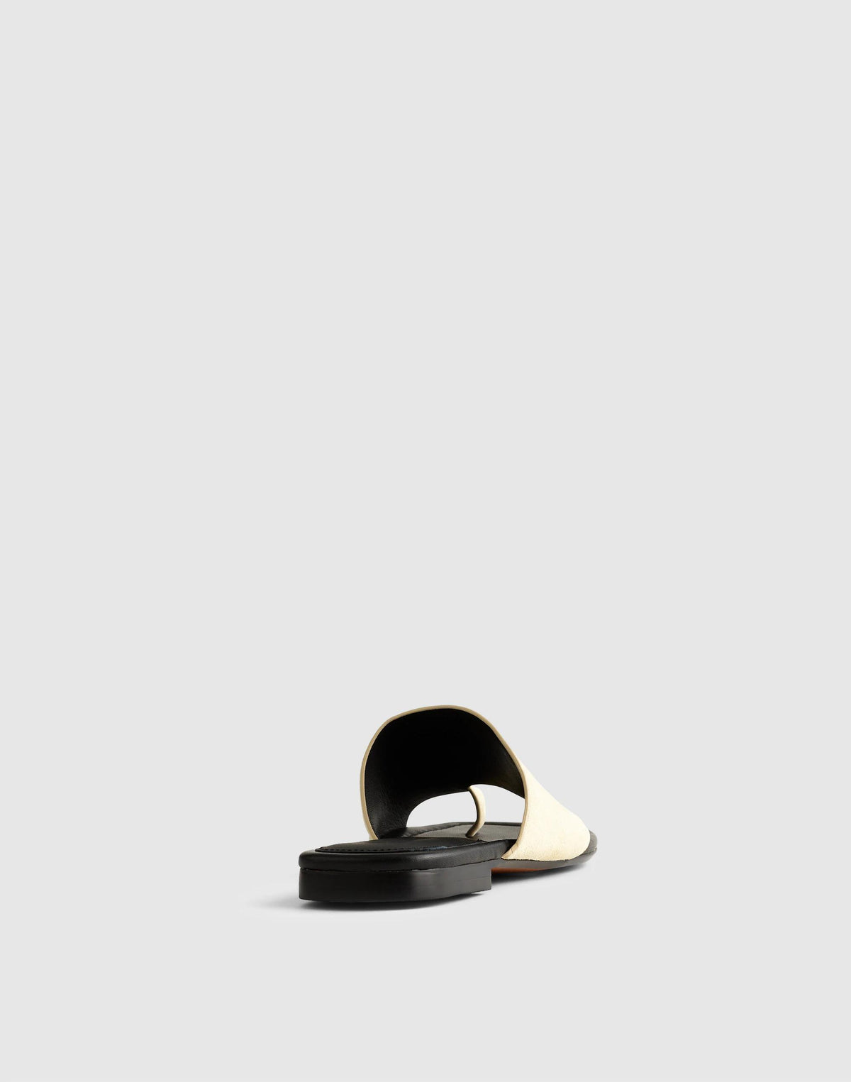 Madewell The Maycie Toe-Loop Slide Flax