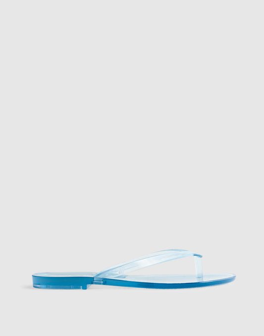 Madewell Madewell x Melissa Jelly Thong Sandal Blueberry