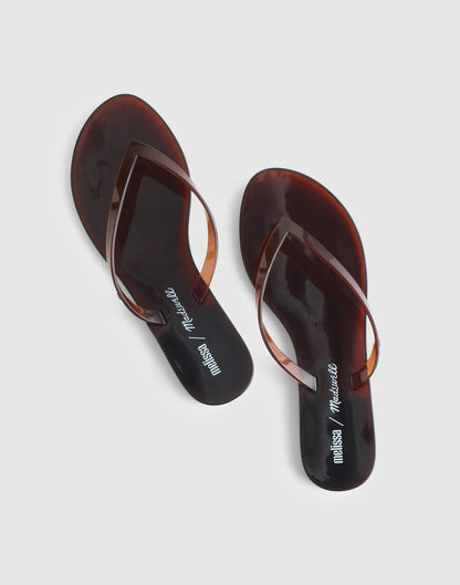 Madewell Madewell x Melissa Jelly Thong Sandal Chocolate