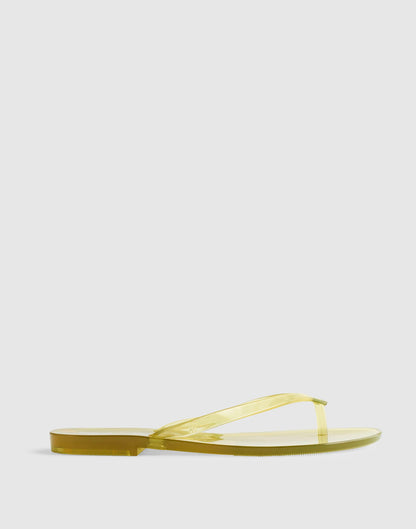 Madewell Madewell x Melissa Jelly Thong Sandal Lemon