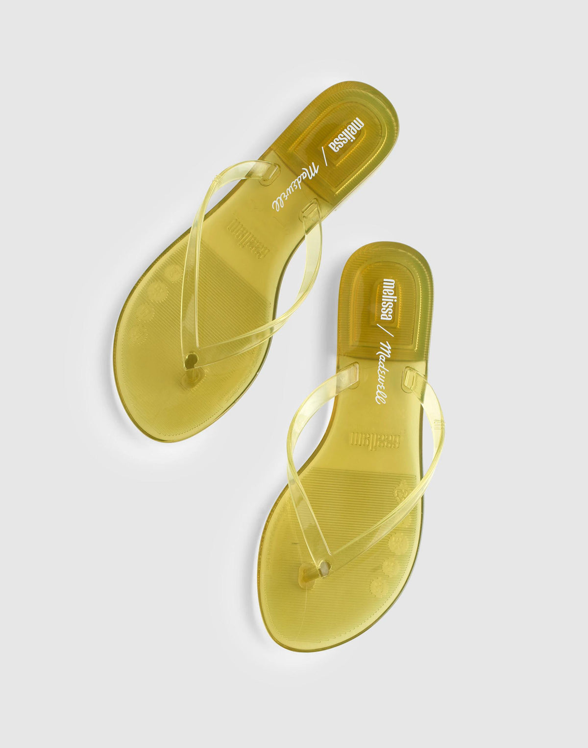 Madewell Madewell x Melissa Jelly Thong Sandal Lemon