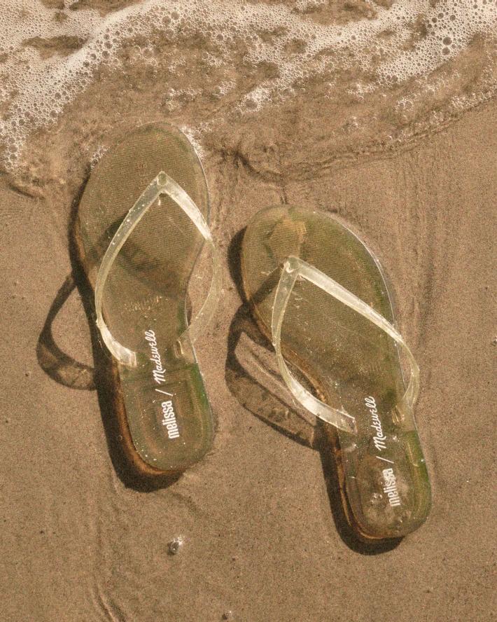 Madewell Madewell x Melissa Jelly Thong Sandal Lemon