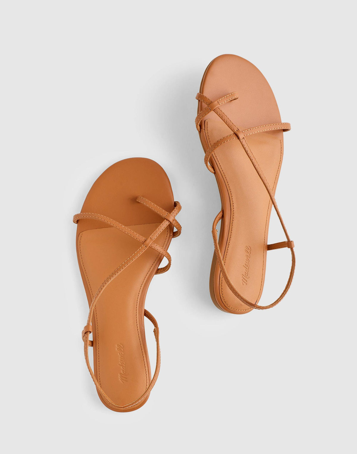 Madewell The Iggy Strappy Sandal Toasted Coconut