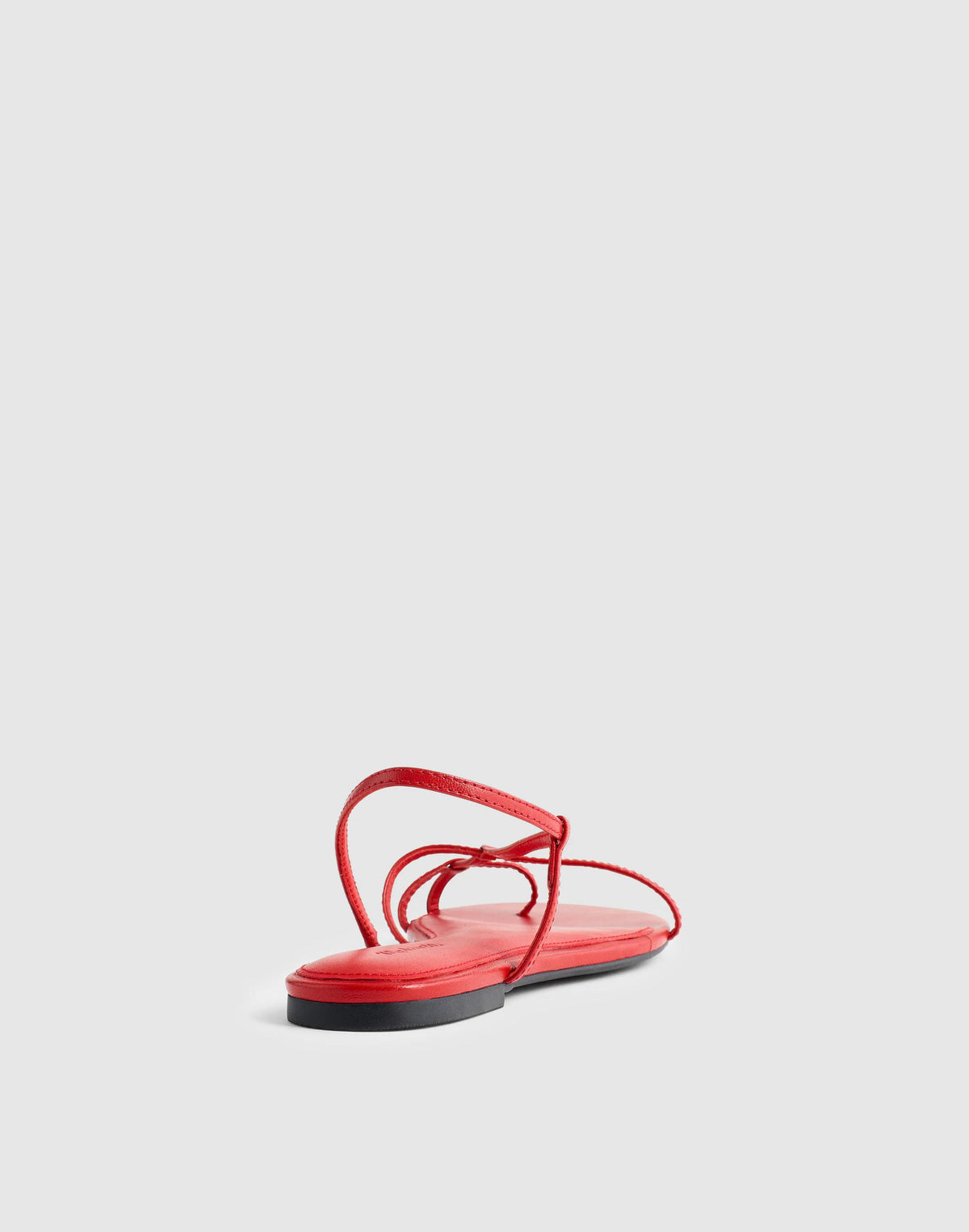 Madewell The Iggy Strappy Sandal Festival Red