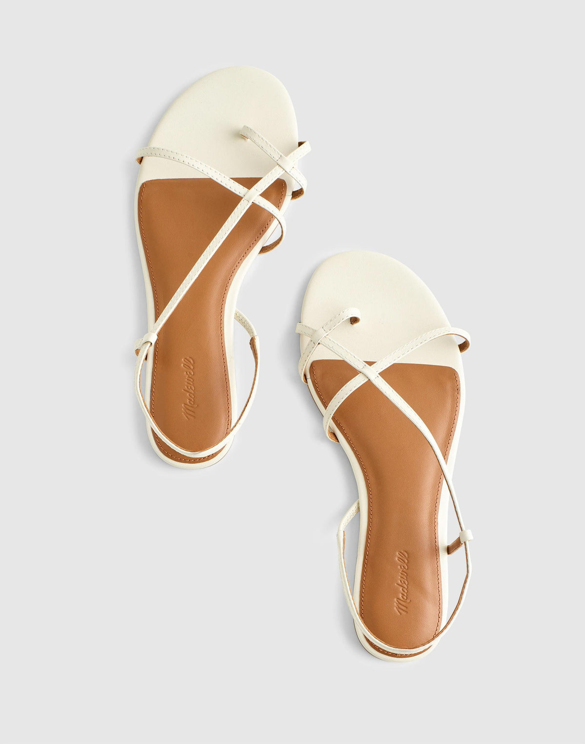 Madewell The Iggy Strappy Sandal Vintage Muslin