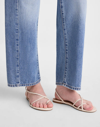 Madewell The Iggy Strappy Sandal Vintage Muslin