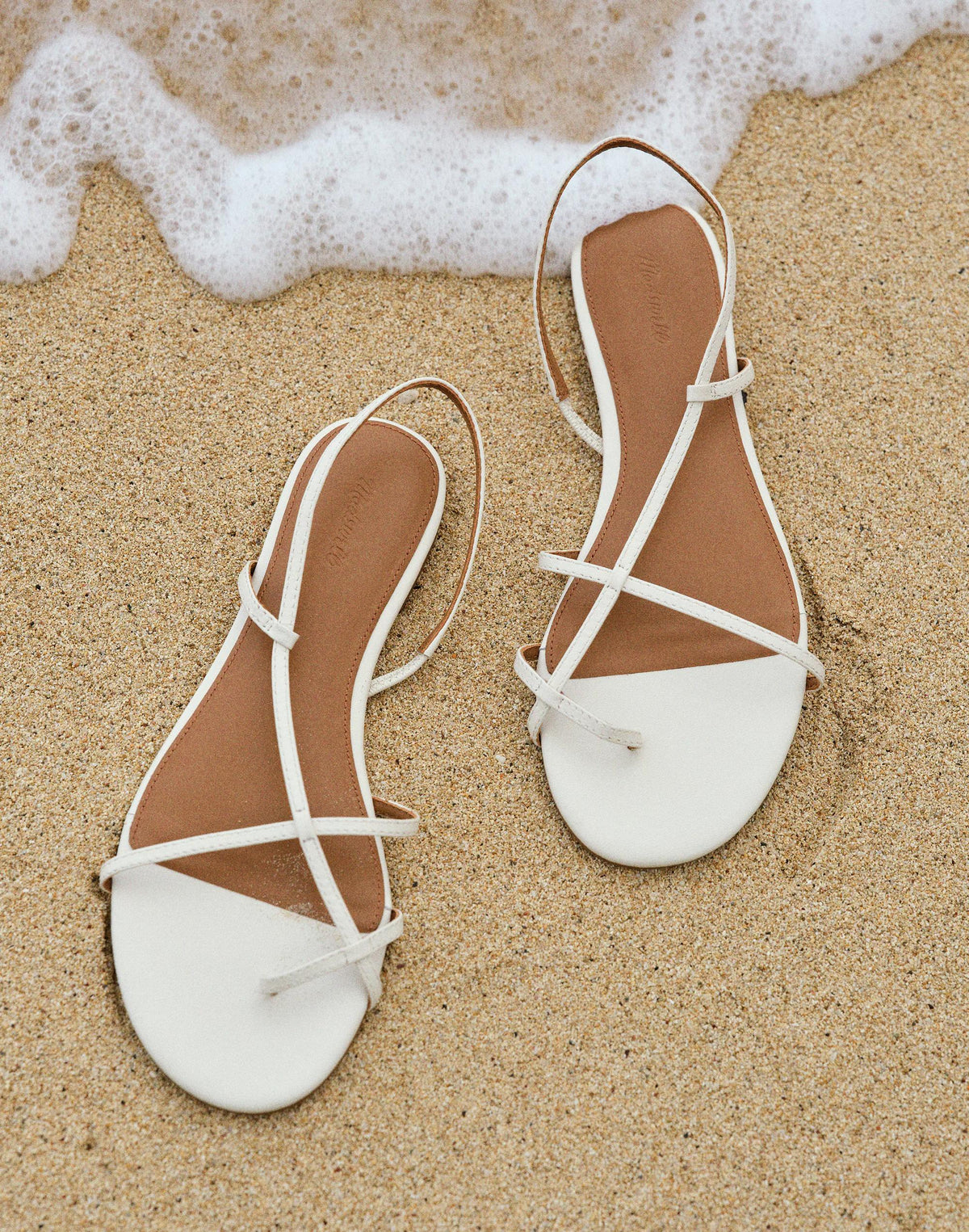 Madewell The Iggy Strappy Sandal Vintage Muslin