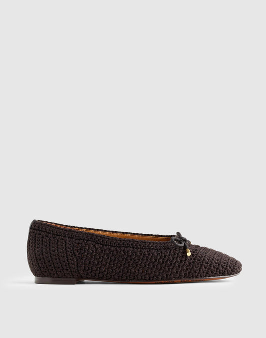 Madewell The Hester Flat Roasted Espresso