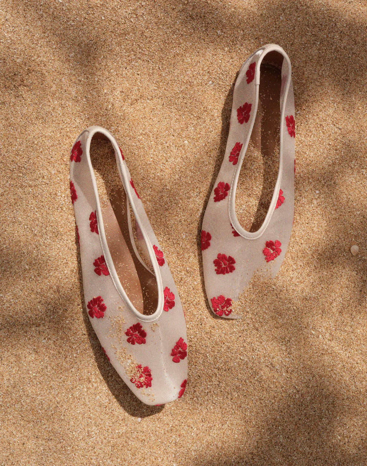 Madewell The Mylie Ballet Flat Vintage Ivory Multi