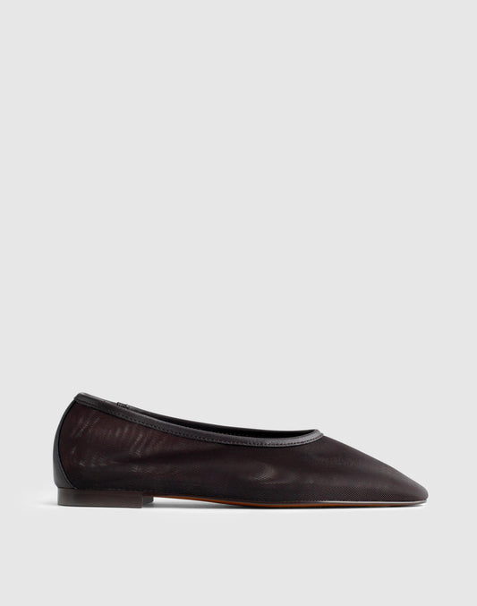 Madewell The Mylie Ballet Flat Dark Carob