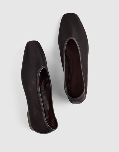 Madewell The Mylie Ballet Flat Dark Carob