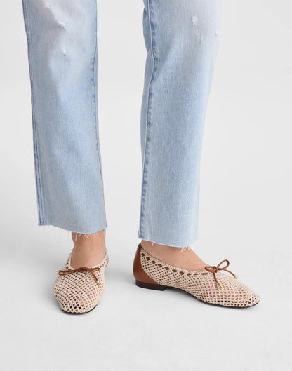 Madewell The Mylie Ballet Flat Natural