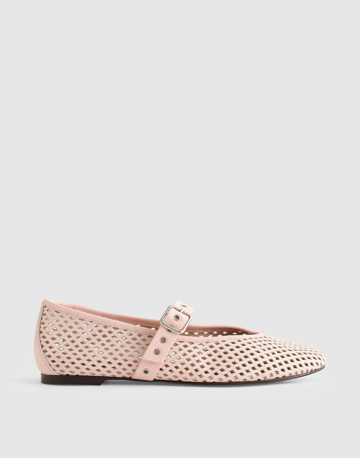 Madewell The Remy Mary Jane Flat Minimal Pink