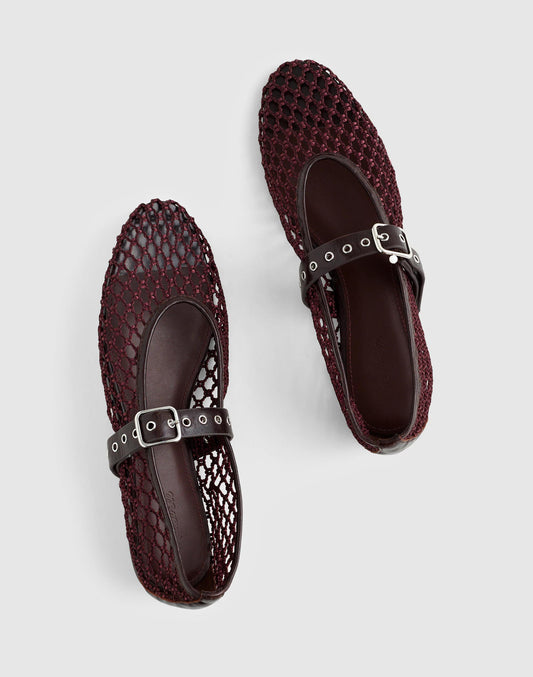 Madewell The Remy Mary Jane Flat Espresso Bean