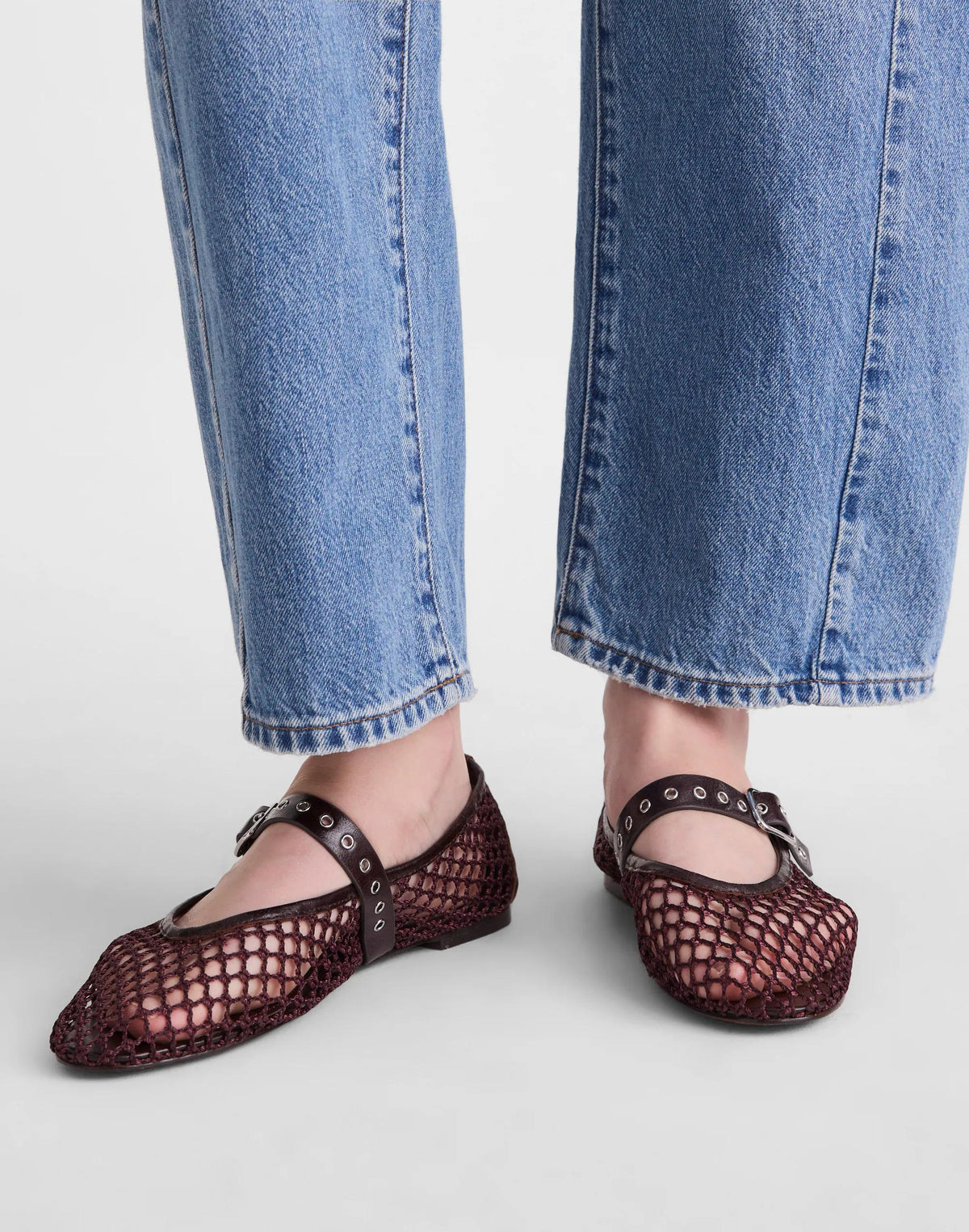 Madewell The Remy Mary Jane Flat Espresso Bean