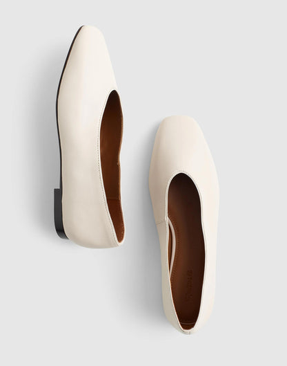 Madewell The Mylie Ballet Flat Pebble Stone