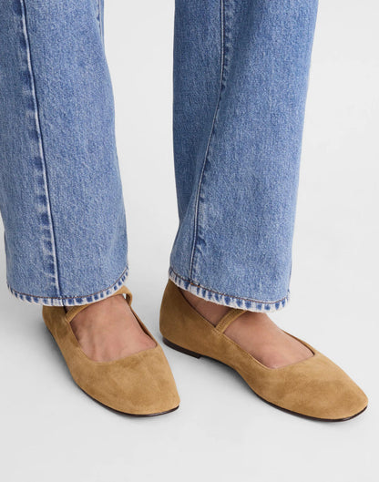 Madewell The Greta Ballet Flat Olive Surplus